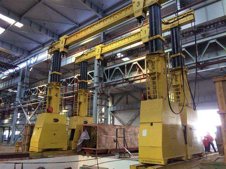 如何用液壓龍門吊完成重型機(jī)械搬運(yùn)及定位安裝？